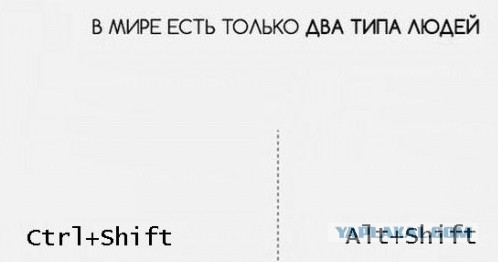 Есть два типа людей