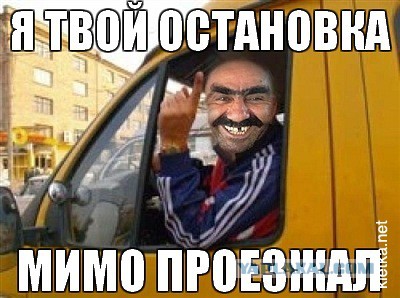 А козлы ли маршрутчики?