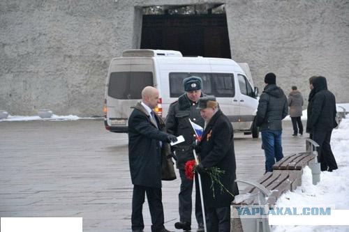 С Мамаева кургана выгнали ветерана