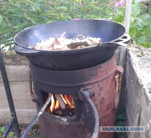 Плов на открытом огне