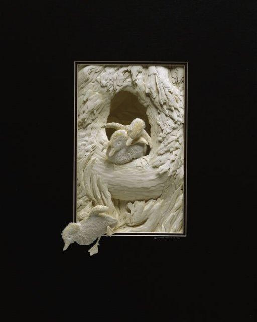 Трехмерное чудо из бумаги