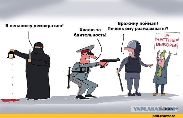 Неадекват. Бережет ли кого-нибудь полиция?