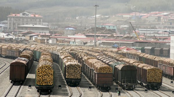 Тем временем в одном из китайских депо