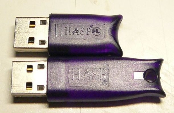 Hasp ключ 1с