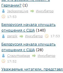 Белоруссия начала улучшать отношения с США