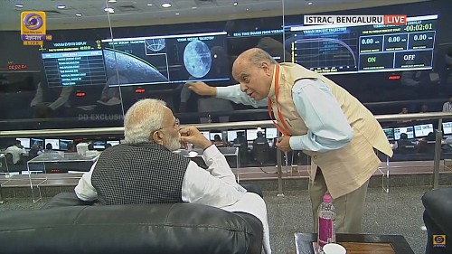 Посадка на луну: Трансляция посадки Chandrayaan-2  Индия
