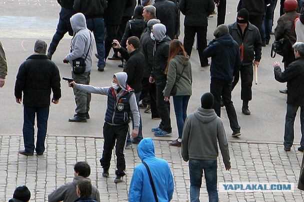 ОГА Донецк. Утро 09.04.2014