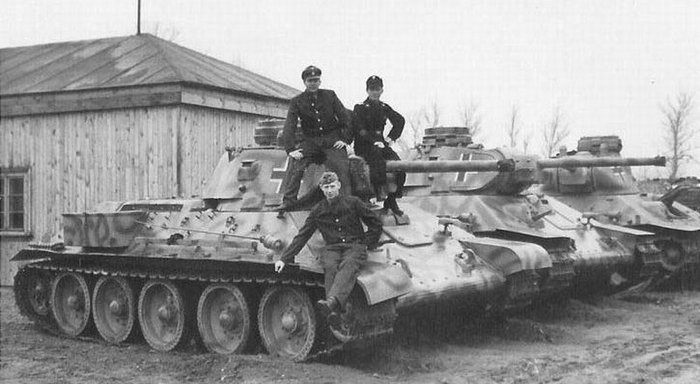 Трофейные советские танки в Вермахте. - ЯПлакалъ