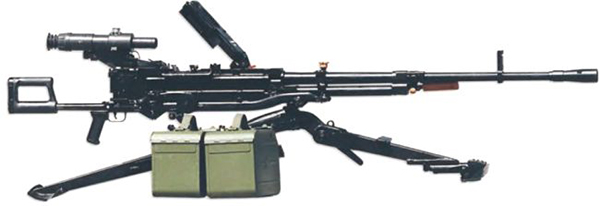 Рассказы об оружии: Крупнокалиберный пулемет НСВ «Утес»