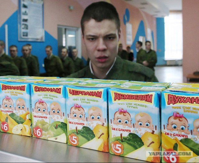 Фотожаба: удивленный рядовой