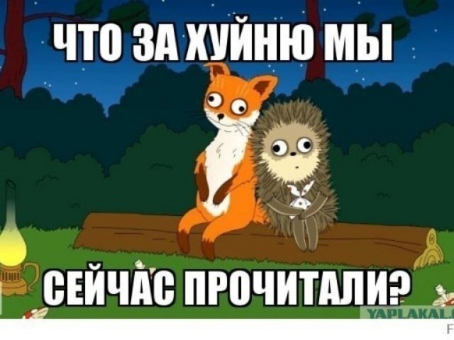 Не очень адекватный юмор