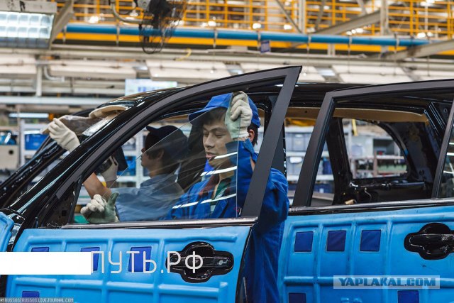 Завод «Chery» в Китае