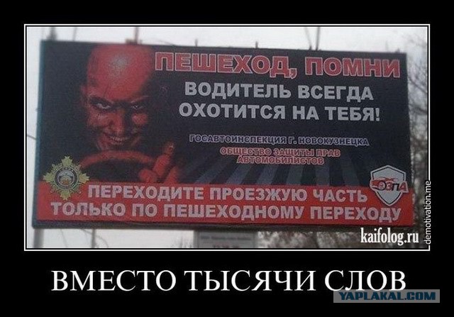 Воспитатель пешеходов