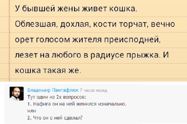 Прикольные комментарии и высказывания из Сети
