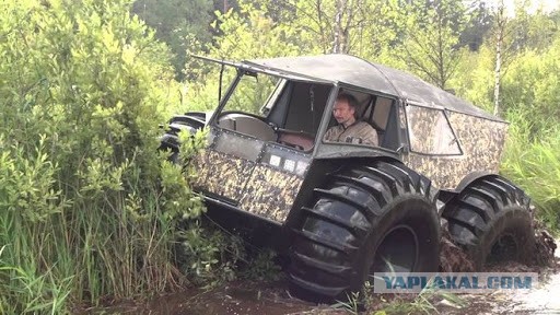 Вездеход на базе ПТС-4