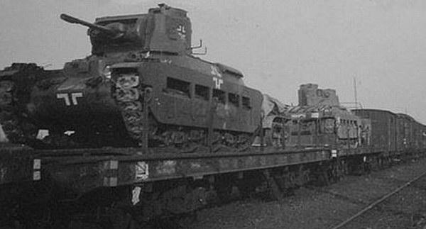 1941   Английские танки под Москвой