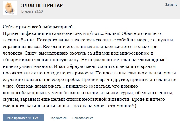 Истории от ветеринаров -8