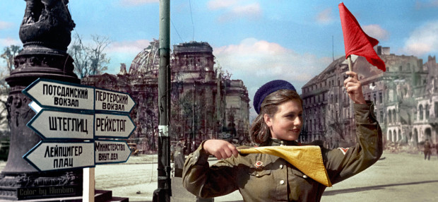 Герои Великой Отечественной войны в цветных фотографиях