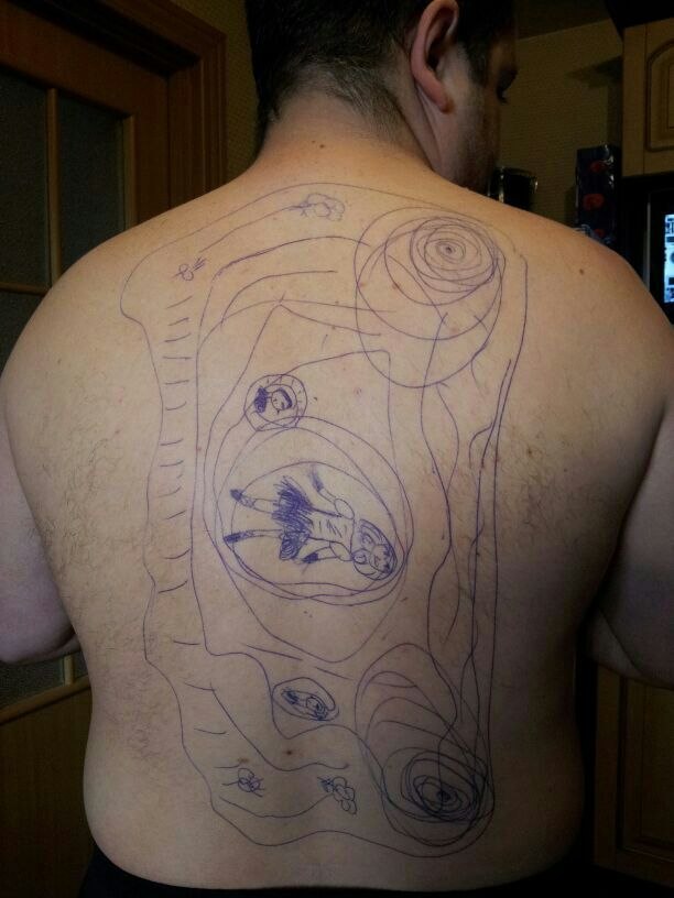 Внеплановое тату