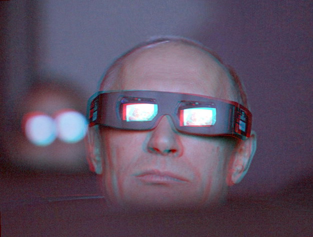 Фотожаба: Путин в 3D