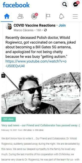 Польский врач высмеивал тех, кто боится прививки, прививился сам на камеру и через несколько дней умер