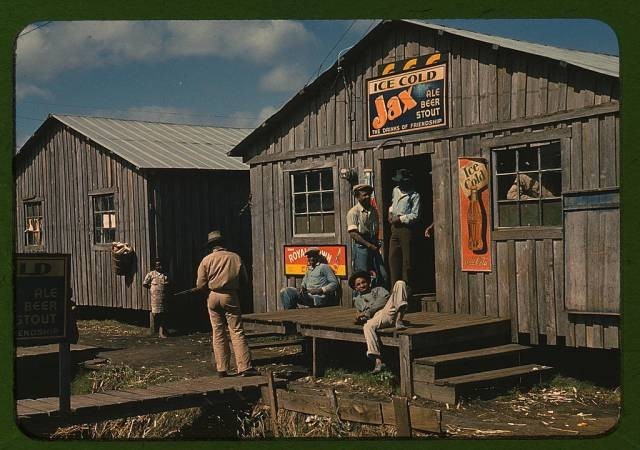Цветные фотографии из Америки 1940-х