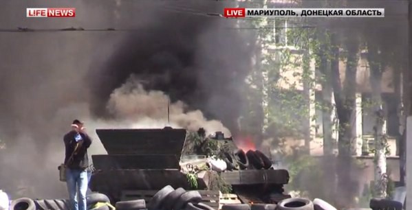 В Мариуполе стреляют! Есть раненые