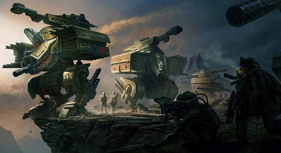 Рисунки: фантастика, фентези, Sci-Fi