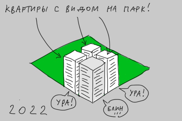 Квартиры с видом на парк