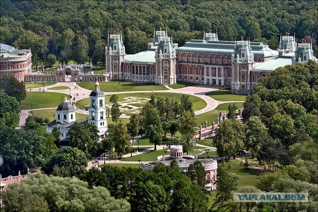 Москва с высоты птичьего полета (77 фото)