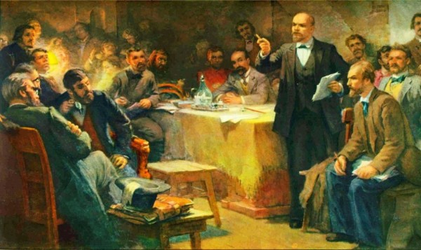Ко дню рождения Ленина. Жизнь Ильича в живописи