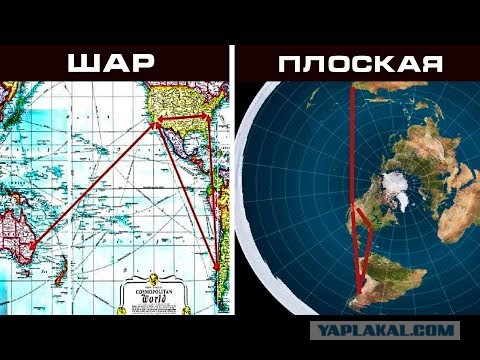 Почему в XXI веке существуют сторонники плоской Земли? Шарообразная Земля.