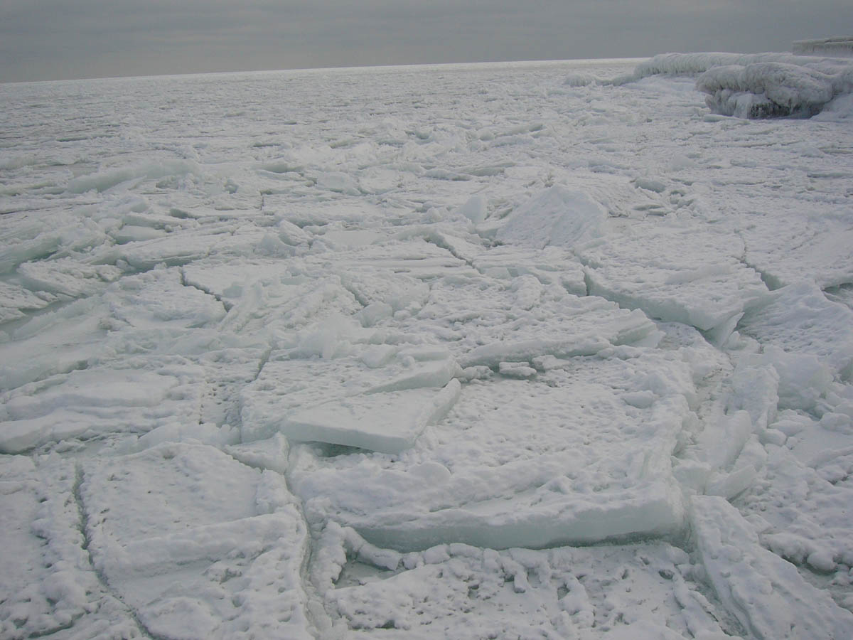 Белое море зимой
