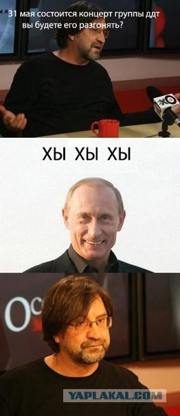 Шевчук и Путин (5 комиксов)
