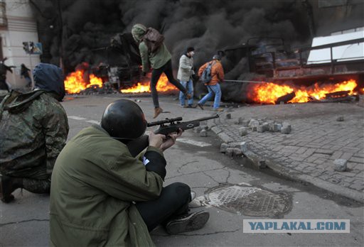 Снайпер ранил более 20 правоохранителей на Майдане