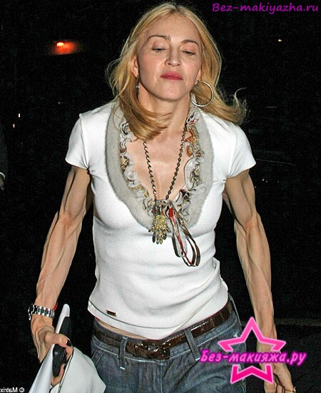 Развидеть это! Срочно! 60-летняя Мадонна показала откровенное фото в белье. (99+)!