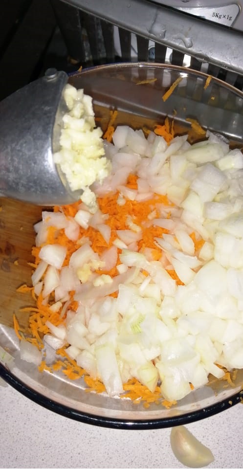 Запеканка с фаршем  и картошкой