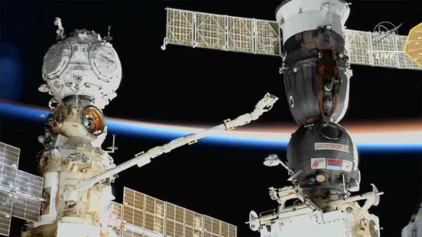 Корабль «Союз МС-22» нагрелся до 50 °C