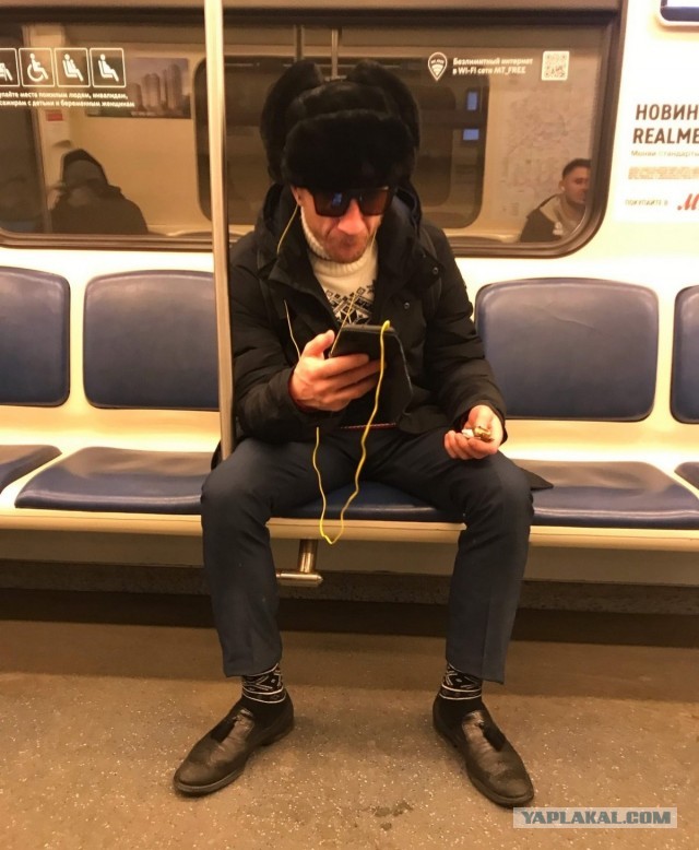 Модники из российского метрополитена