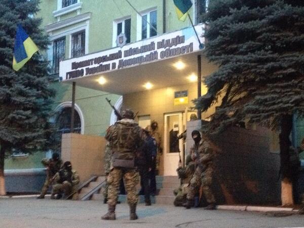 Митинг Краматорск 12.04.2014