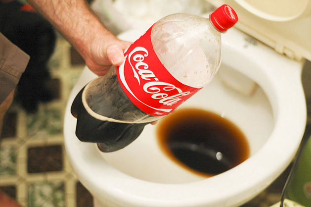 Coca-Cola в качестве огнетушителя