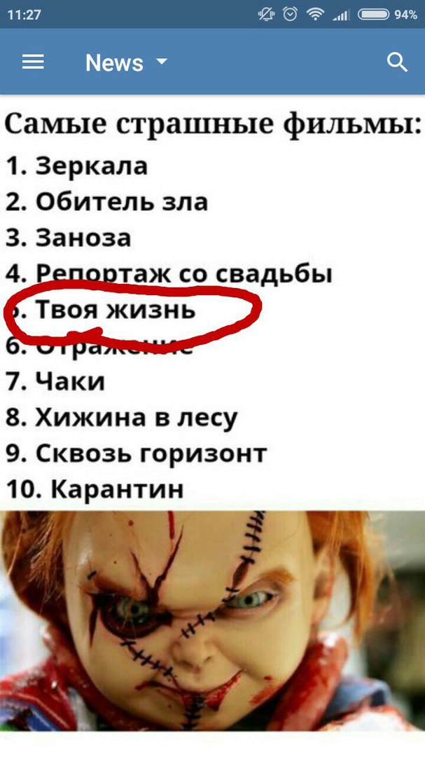 Ужасы и приколы из соцсетей 18+