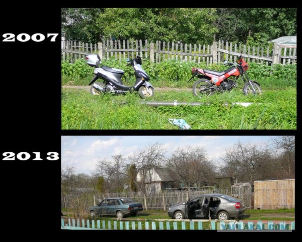 Фотографии из разряда «тогда и сейчас»