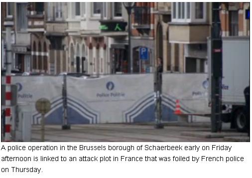 В Брюсселе вновь прогремел взрыв в районе проведения спецоперации