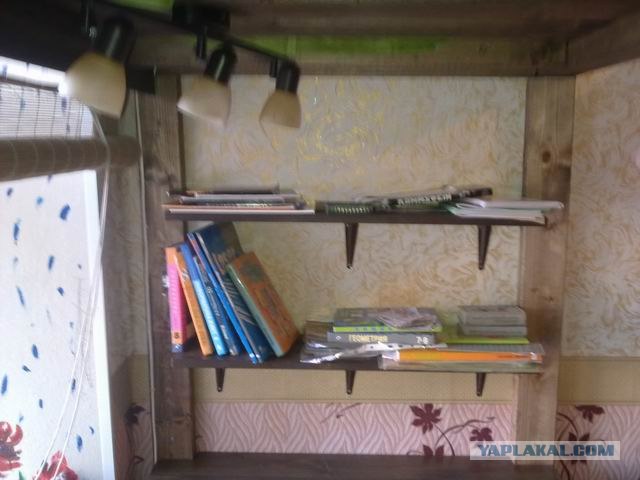 Кровать-чердак для дочи