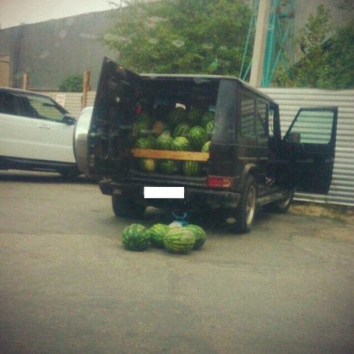 Грузчик на новом Q7