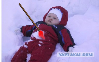 Фотожаба: Снежок от Обамы