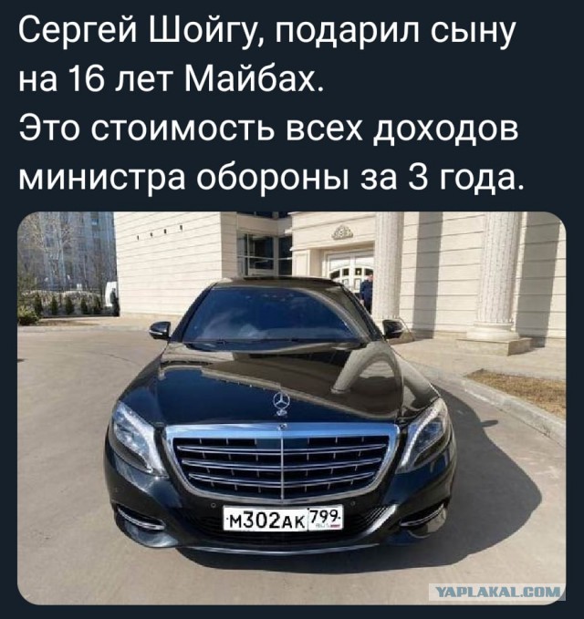 Внебрачный сын Шойгу стал владельцем недвижимости на 150 миллионов рублей