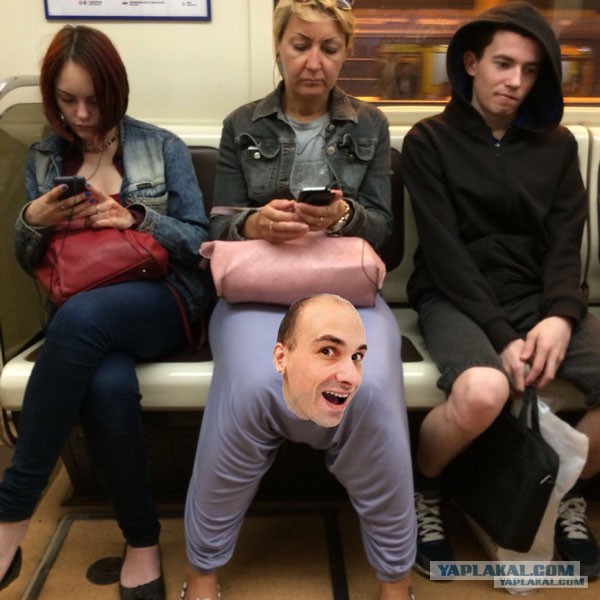 Модники из российского метрополитена