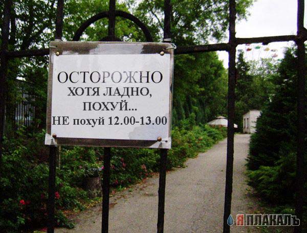 Осторожно, злая собака